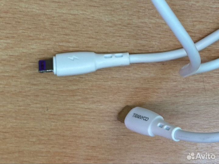 Кабель lightning usb type c