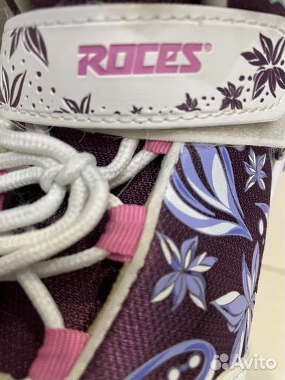 Коньки раздвижные для девочки