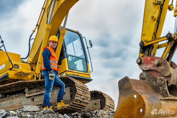Требуется машинист экскаватора