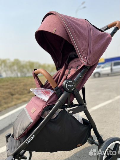 Коляска carello urban красный