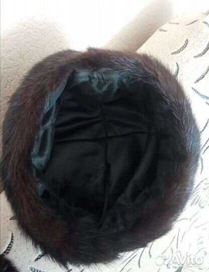 Шапка норковая женская