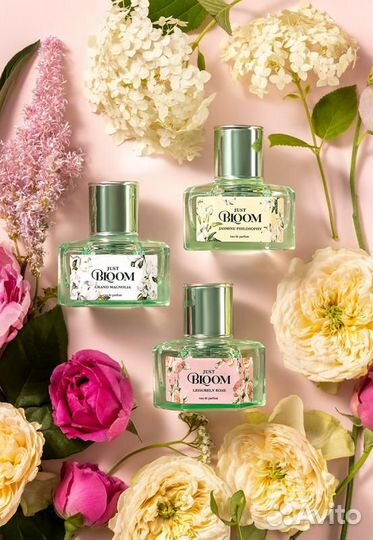 Парфюмерная вода Just Bloom Leisurely Rose