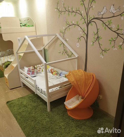 Кровать домик детская 140*70