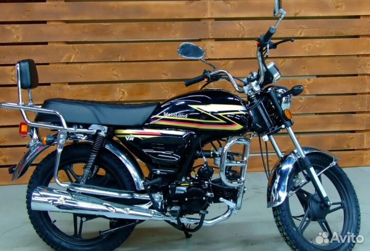 Мопед motoland (мотоленд) Альфа VR 11-черный