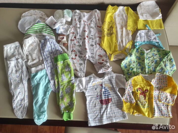 Вещи пакетом для новорожденных