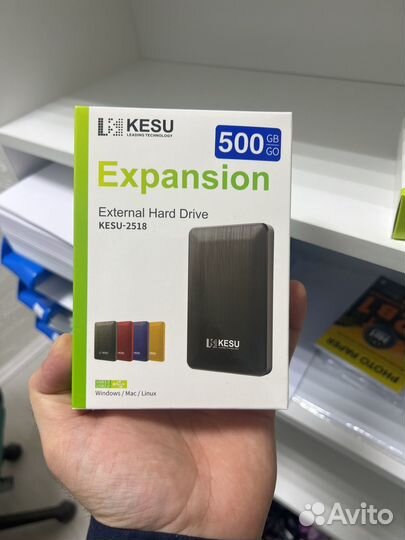 Переносной внешний жесткий диск hdd 500гб