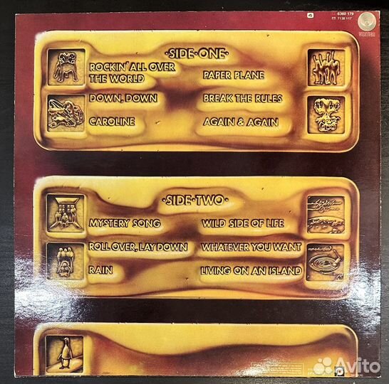 Status Quo – 12 Gold Bars (Скандинавия 1980г.)