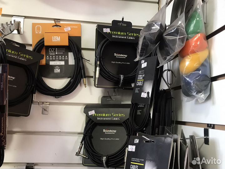 Кабель для гитары. 3м,6м. jack/jack