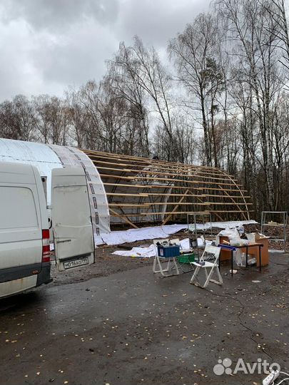 Ангар быстровозводимый 200м2