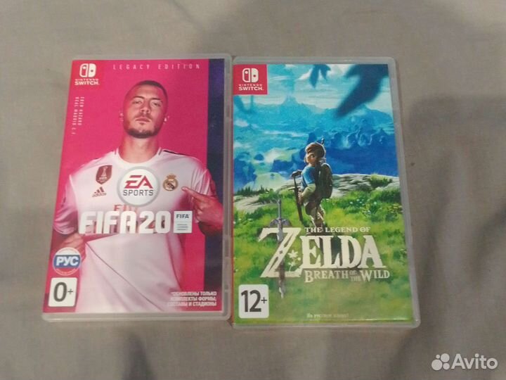 Картриджы на Nintendo switch