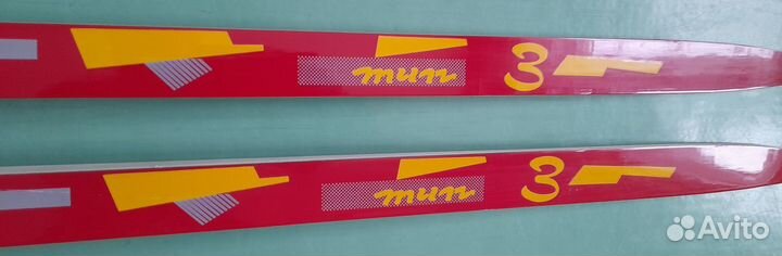Лыжи пластиковые новые Тиса 210 см