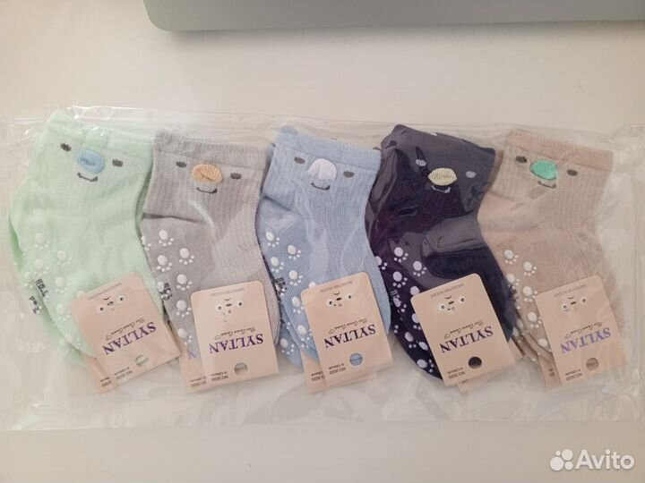 Носочки детские набор 5 пар