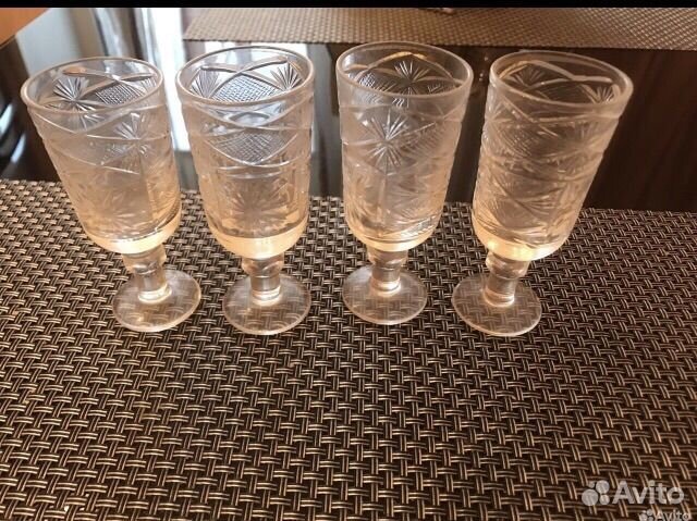 Рюмки СССР хрусталь