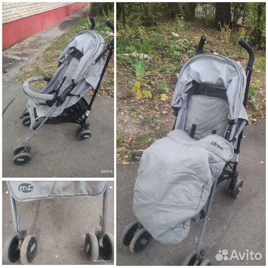 Прогулочная коляска трость