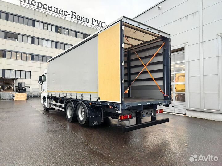 Тентованный грузовик Автомеханический завод на SITRAK C7H, 2024