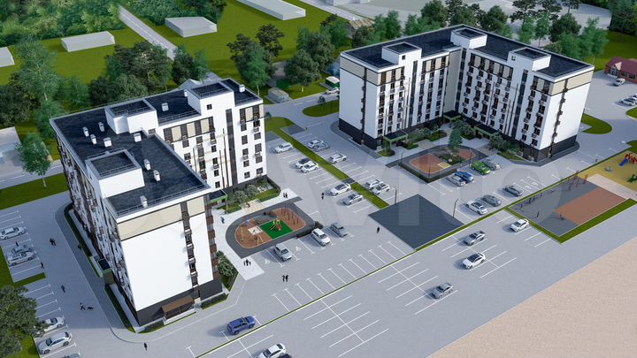 2-к. квартира, 65,5 м², 3/7 эт.