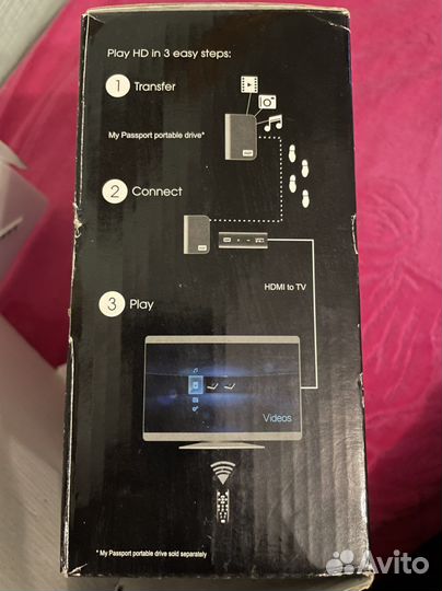 Медиаплейер WD TV адаптер