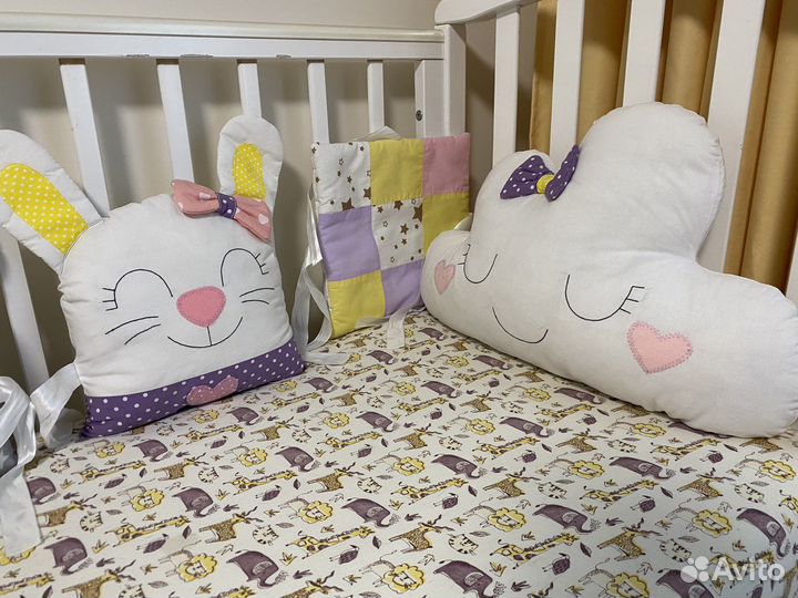 Бортики в кроватку