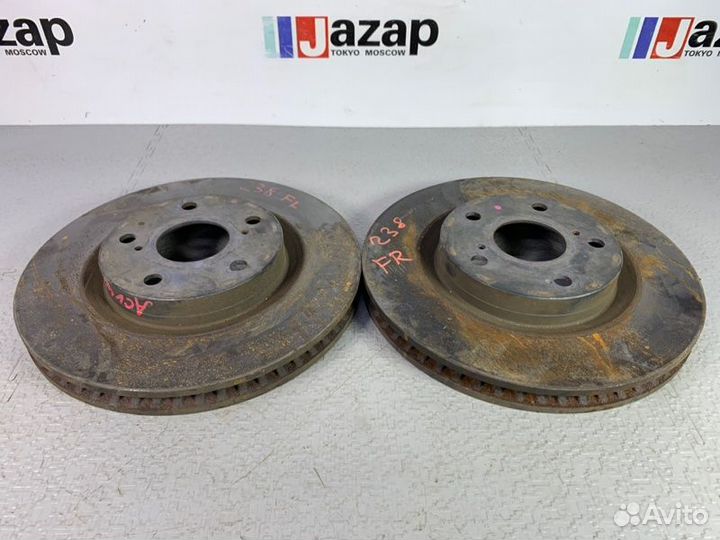 Тормозной диск передний Toyota Camry ACV40 2azfe