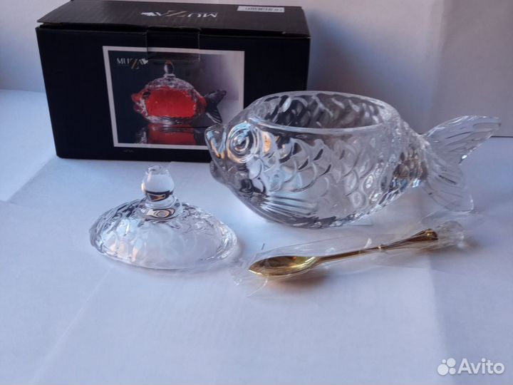 Икорница Муза с ложкой