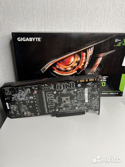 Видеокарта Gigabyte geforce gtx1080 8gb