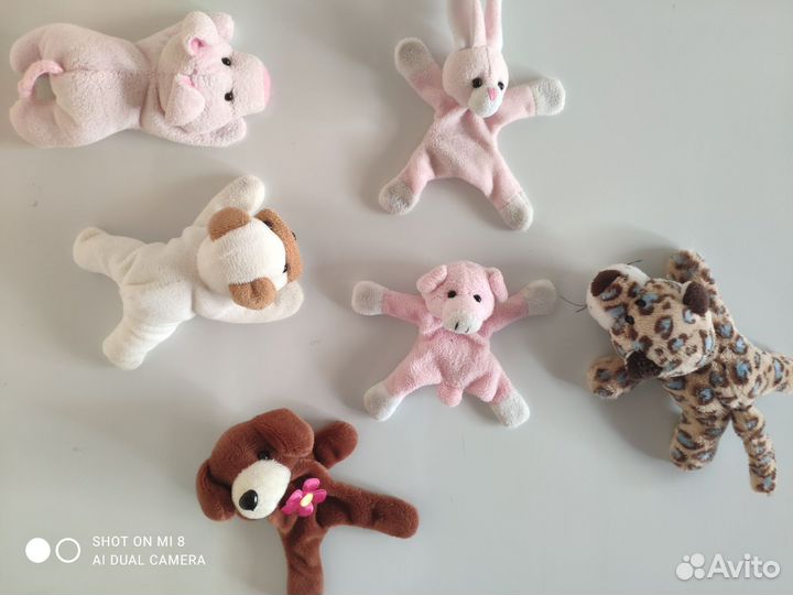 Мягкие магнитики на холодильник пакетом