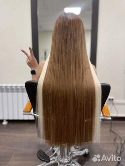 Наращивание биопротеиновых волос