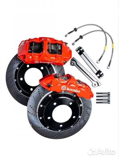 Тормозная система toyota LC 200 GT6 brembo