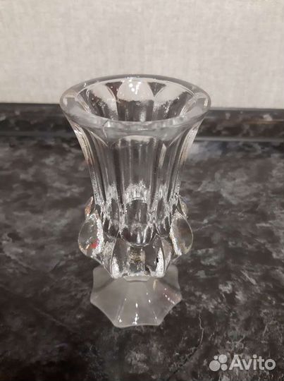 Хрустальный Подсвечник Вазочка СССР