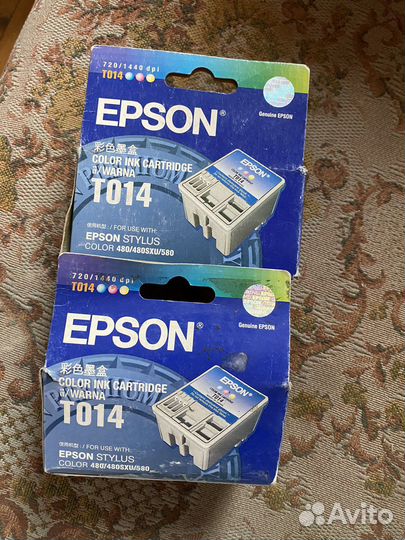 Картриджи epson