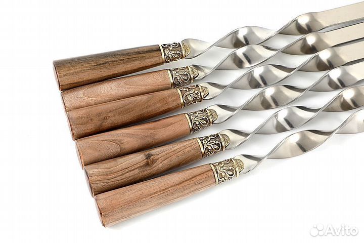 Шампур для люля кебаб Орех 50 см