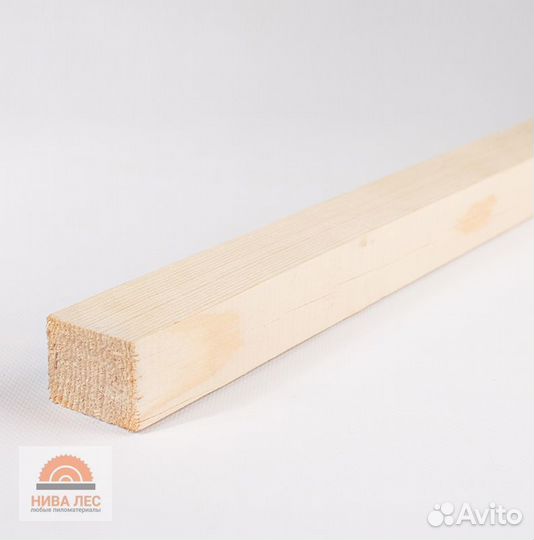 Брусок обрезной ест. влаж. хвоя 1 сорт 25х50х3,0