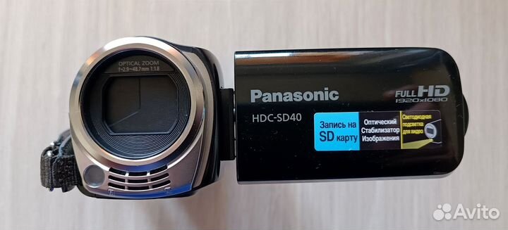 Видеокамера panasonic HDC-SD 40