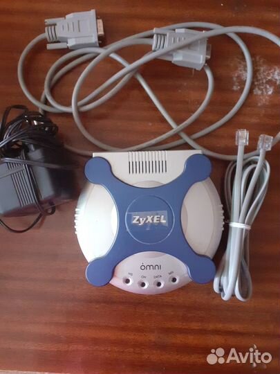 Модем zyxel 56K