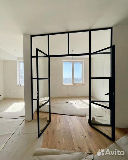 Перегородка межкомнатная под ключ