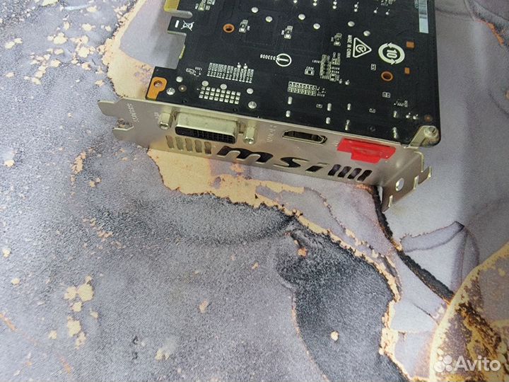 Видеокарта GTX 1050 Ti 4Gb MSI OC