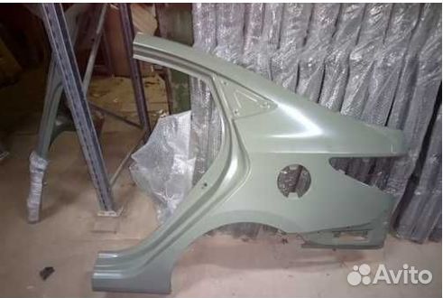 Крыло заднее левое Solaris 2 седан