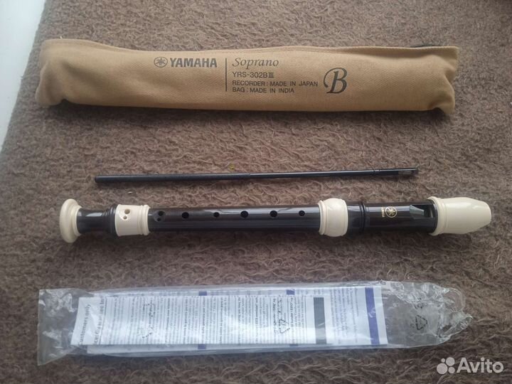 Yamaha Soprano блокфлейта