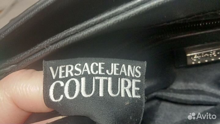 Сумка кожаная Versace Jeans Couture