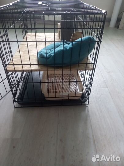 Клетка двухдверная для собак, кошек и грызунов