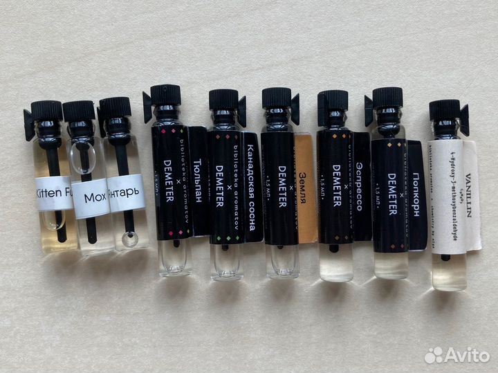 Духи demeter библиотека ароматов