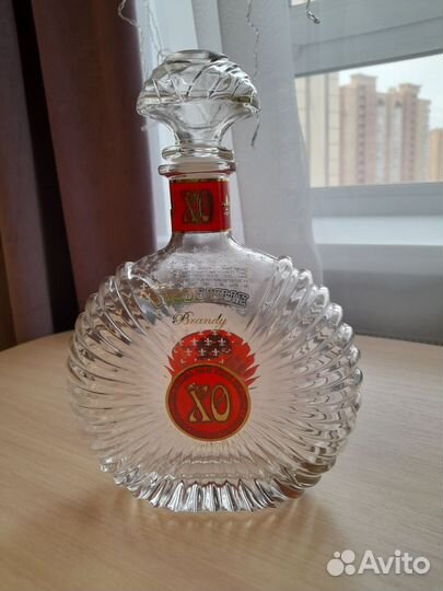 Коллекционная бутыль от бренди