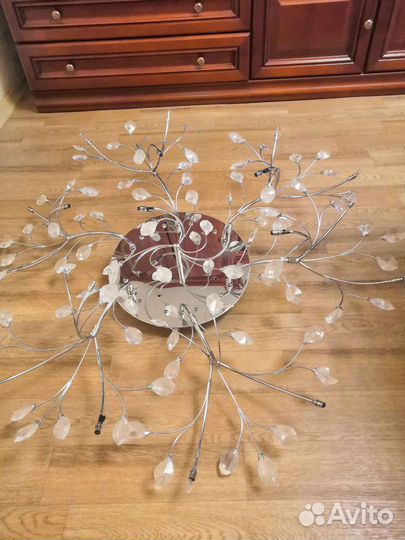 Люстра потолочная бу