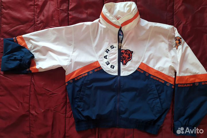 Ветровка Chicago Bears NFL сшаоригинал винтаж 90-х