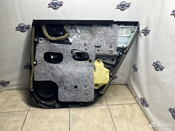 Обшивка двери задняя левая Toyota Highlander 2grfe