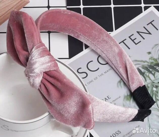 Бархатный ободок