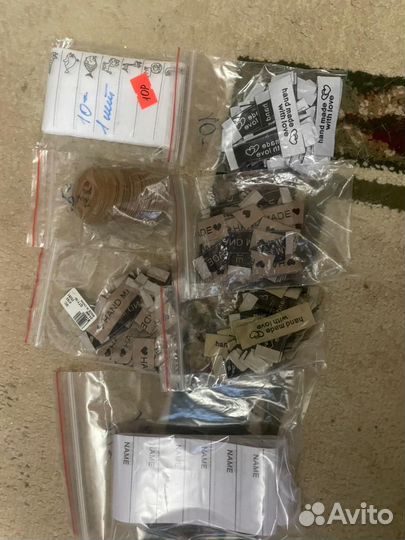 Бирки hand made цена за все