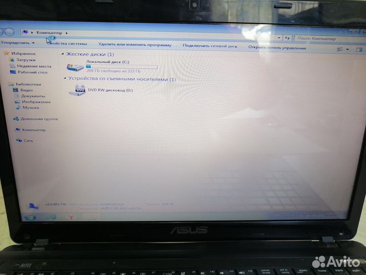 Ноутбук Asus X53U-Sx086D