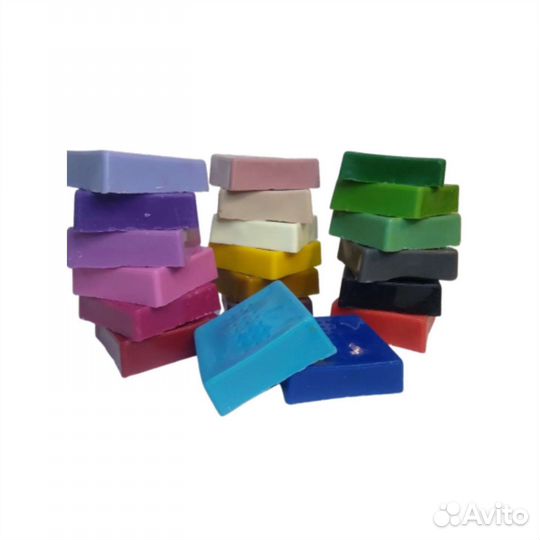 Цветной воск для изготовления свечей