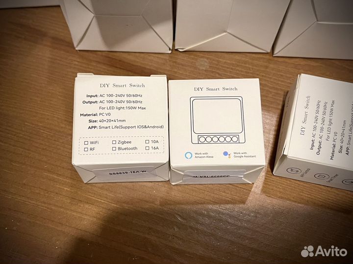 Умное реле Wi-Fi 16А Tuya, Smart Life умный дом